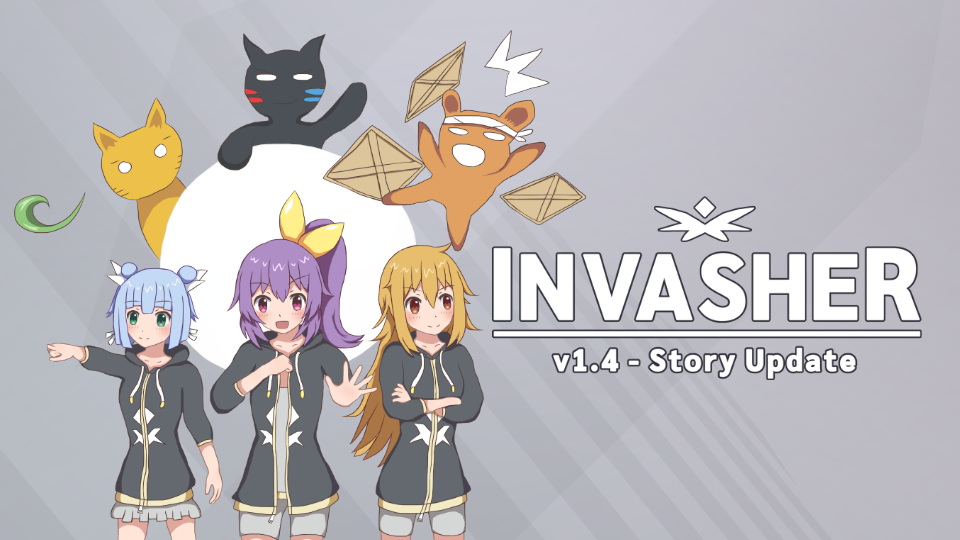 Invasher v1.4 Story Update